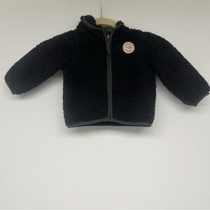 NorthFace infant fleece w/hoodie  6-12M
